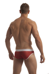 The BROOK Red Brief by wearMEunder Limited Edition underwear for Men